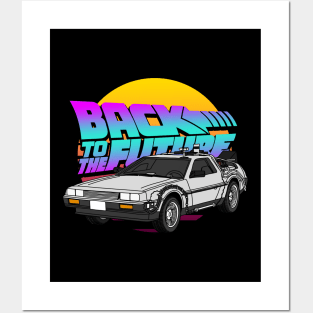 Retro Back To The Future Posters and Art